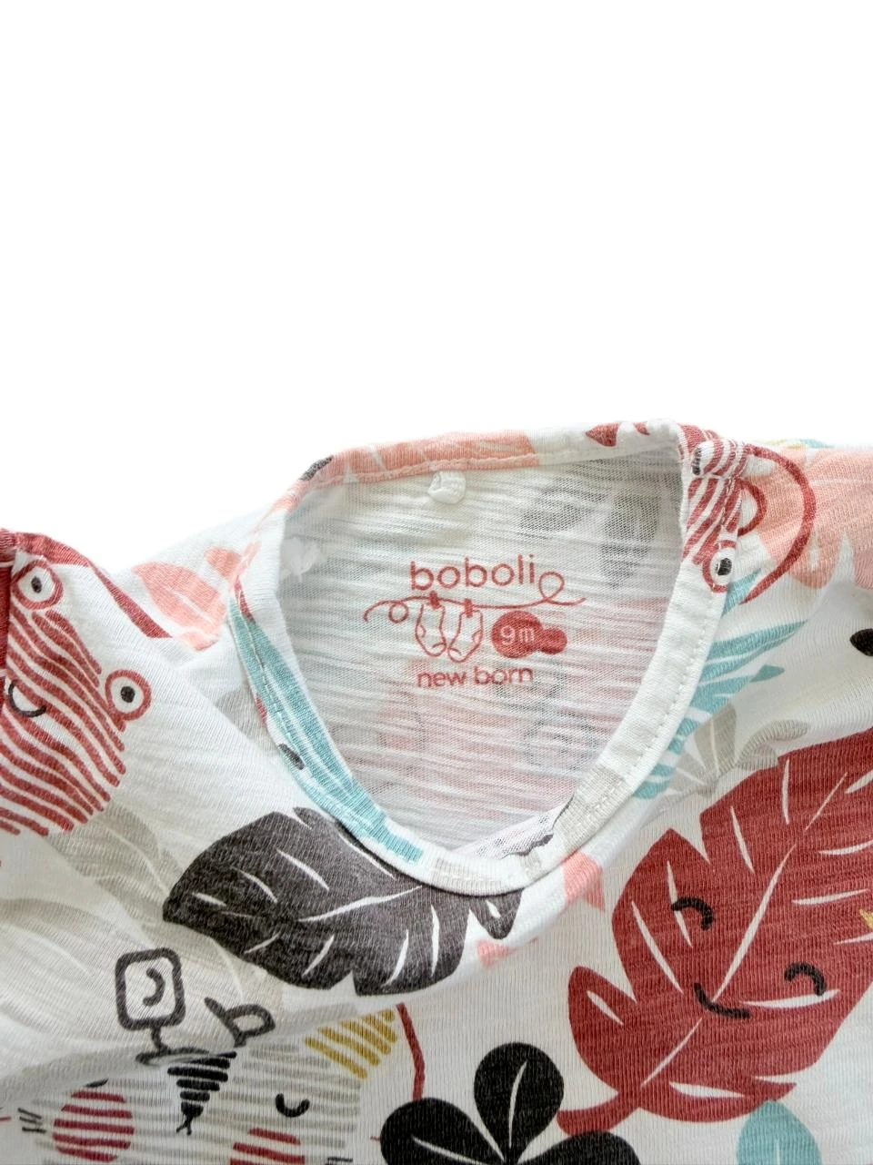 Conjunto short + t-shirt de mangas curtas verão Boboli 9 meses – photo 3